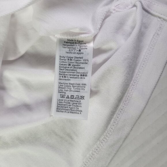 Crewcuts Girls White Pique Cotton Short Sleeve Classic Polo Shirt Size 10 - Picture 4 of 7